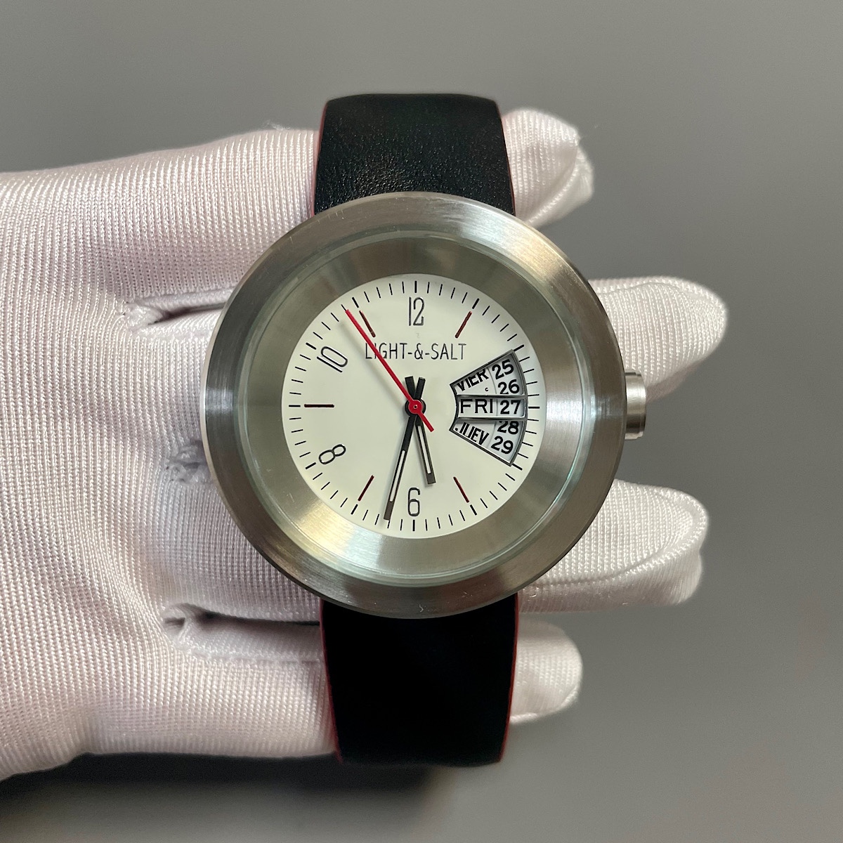 Analog Quartz Watch - ハイエンドファッション立体文字盤ダブルカレンダークォーツメンズ腕時計防水メンズ腕時計