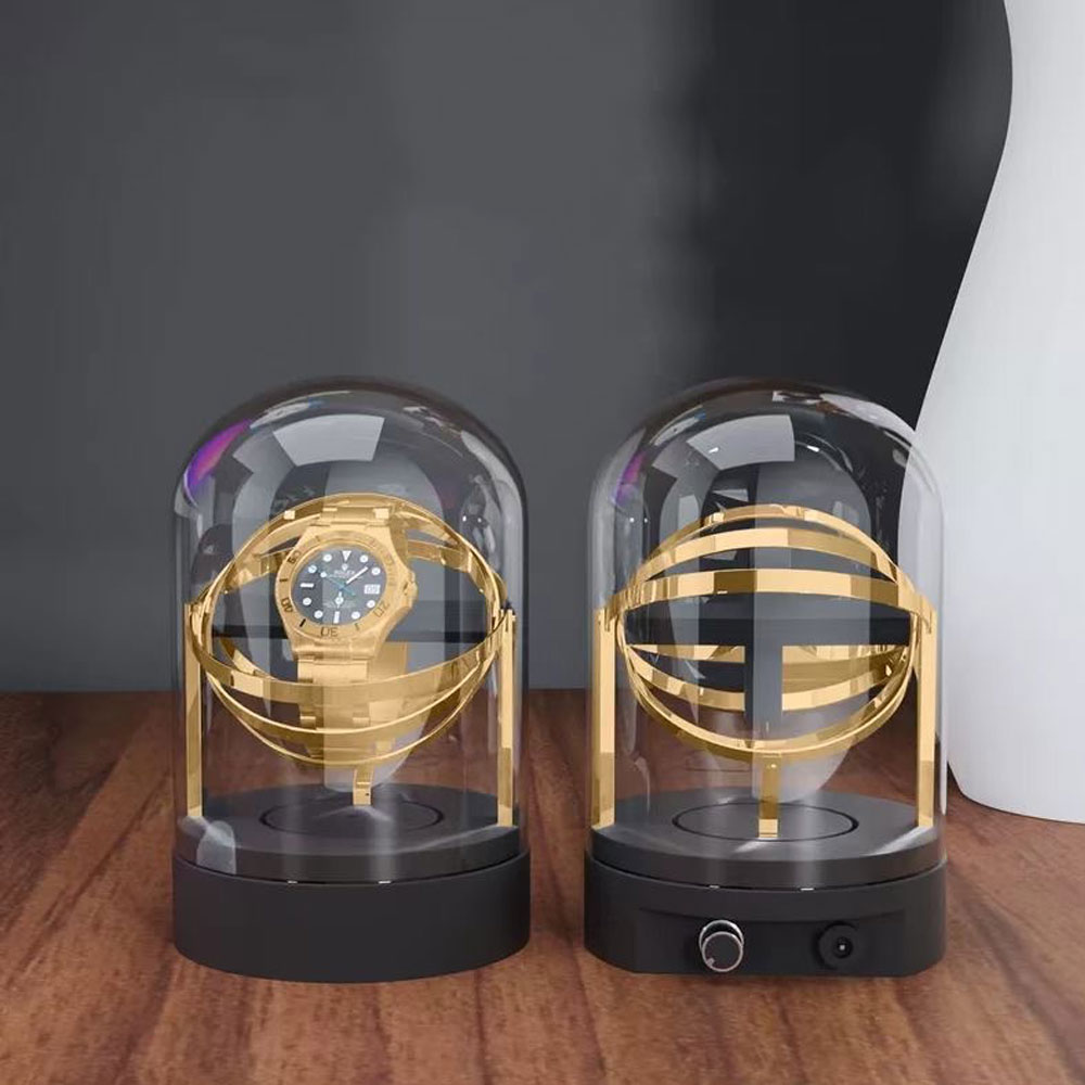 Watch Winder Single - 自動巻き時計ワインダー,収納ボックス,オービタルディスプレイケース,高級品