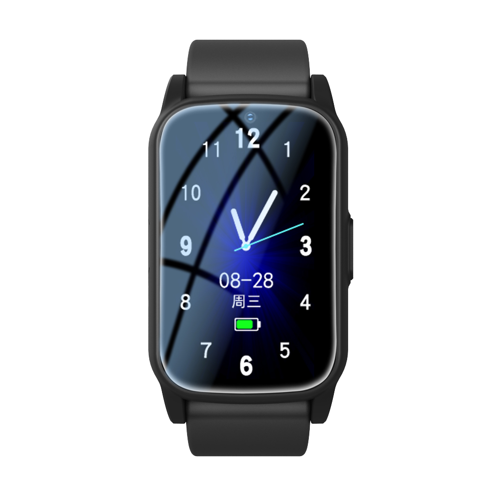 Watch Smartwatch - 新型アップグレード版高齢者向けスマートウォッチS5 GPS位置情報転倒検知SOSボタン遠隔監視ビデオ通話Android IP67スクエア