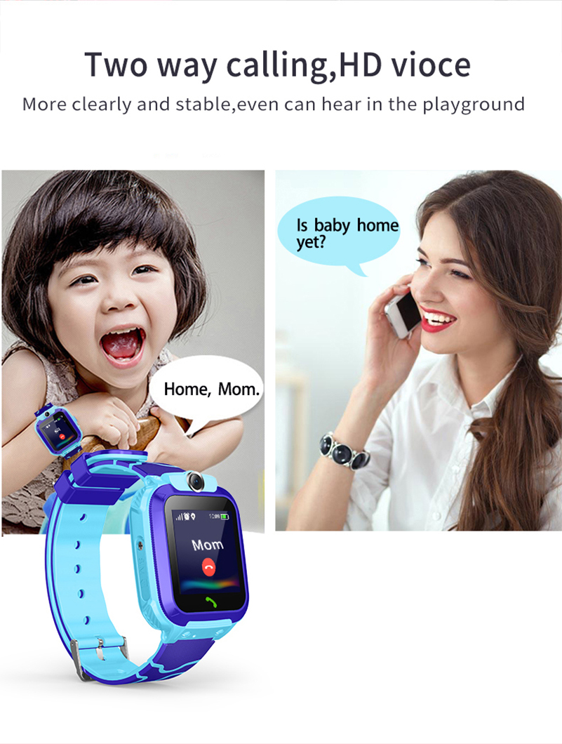 Smartwatch Watches For Kid Boy - 2026年防水スマートウォッチ子供用SOS GPS位置情報SIMカード通話カメラ付き子供用スマートウォッチ男の子女の子向けiOS Android対応ギフト