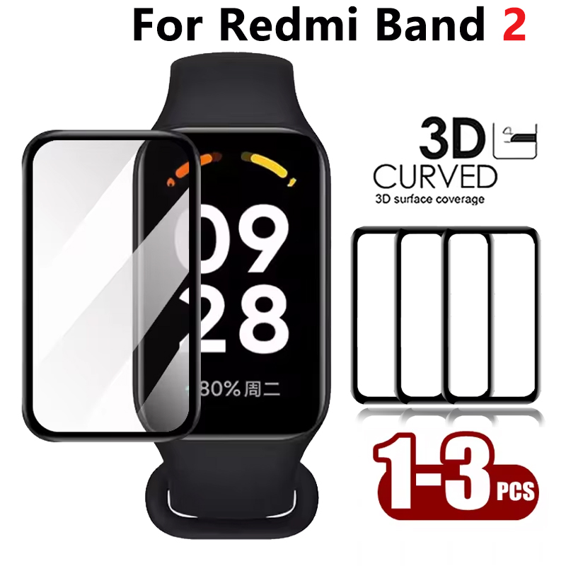 Smart Watch Screen Protector - Xiaomi-スマートウォッチ用の3D複合フィルム,スマートウォッチ用のソフトTPUフィルム,1〜3個