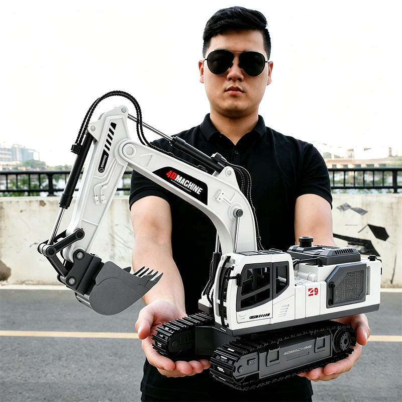 Hybrid Smartwatch - RC掘削機 14チャンネル 3in1 RCエンジニアリングカー ラジコンクローラートラック 合金製掘削機
