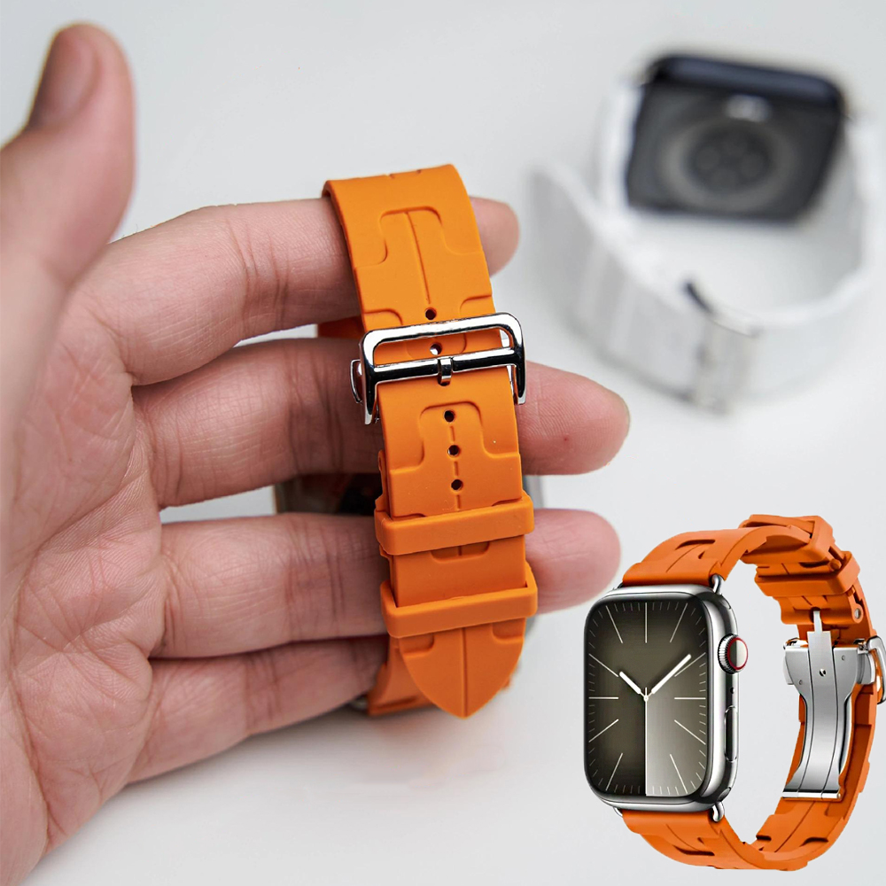 Watch Winder Single - Apple Watch 10 11 46mm用シリコンバンド キリムシングルツアーストラップ