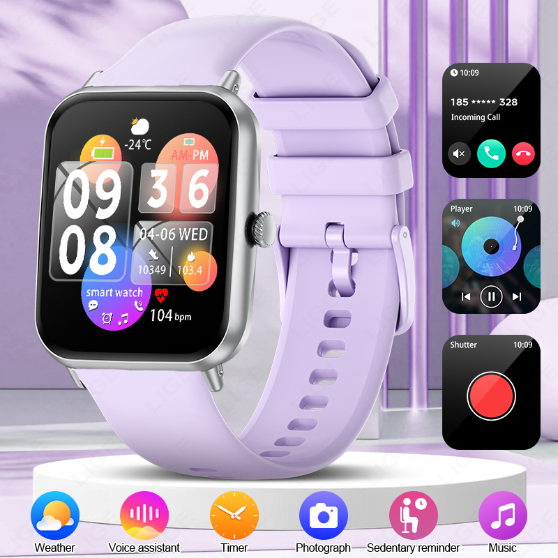 Smartwatch Ladies Watches For Women - LIGE ファッション 1.83 