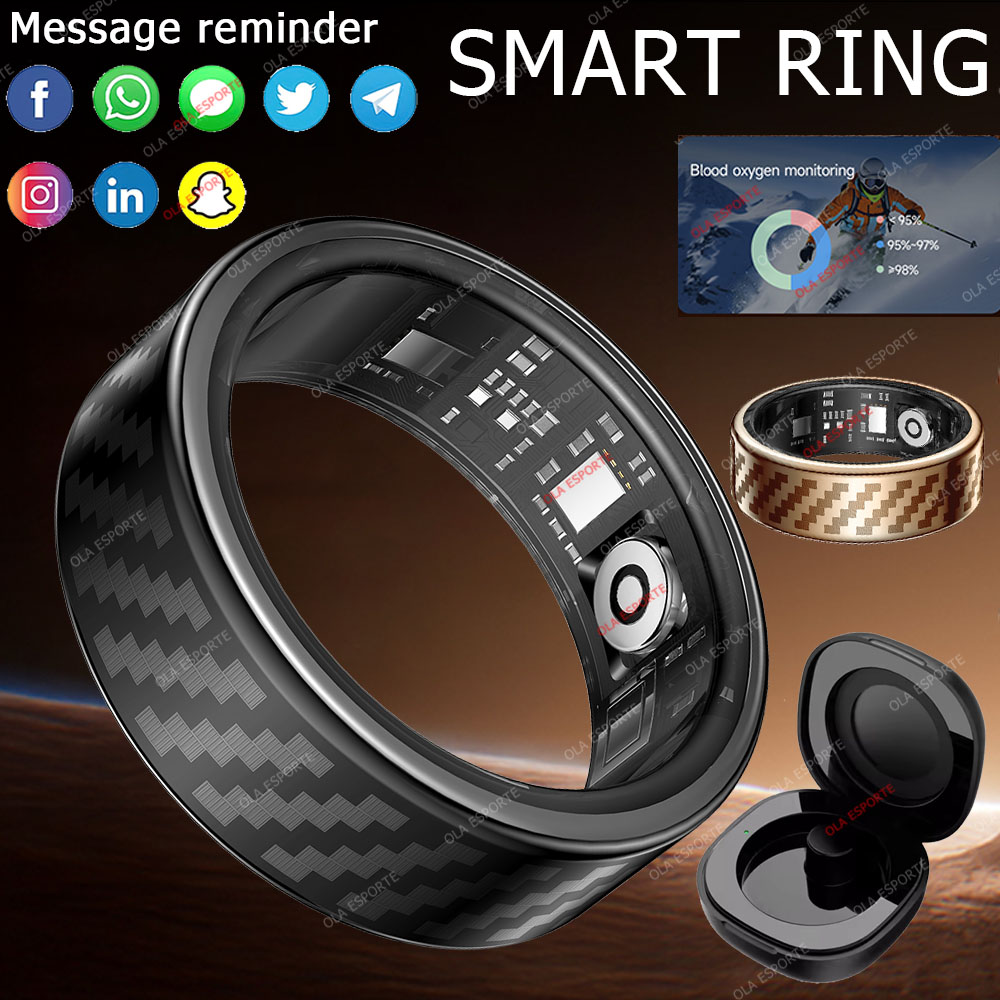 Smartwatch Watches Price - 最新のスマートリング通話メッセージ通知ハンドジェスチャー制御健康監視 IP68 5ATM 防水リング男性女性 2025 新しい