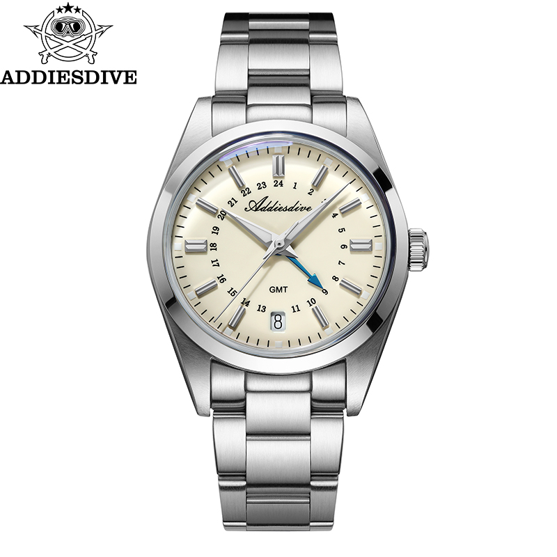 Smartwatch Watches For Men Brands - ADDIESDIVE ホットブランド 36 ミリメートル高級 GMT 腕時計ギフト男性
