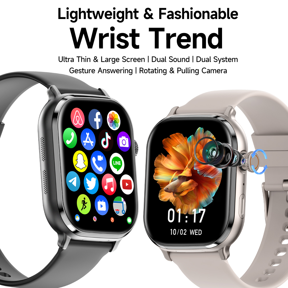 Smartwatch Watches For Women With Gps - 512GB Android 13 スマートウォッチ タッチID WIFI