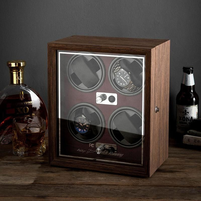 新しいハイエンドウォッチワインダー自動時計シングルスロット収 - Watch Winder Single のレビューと価格