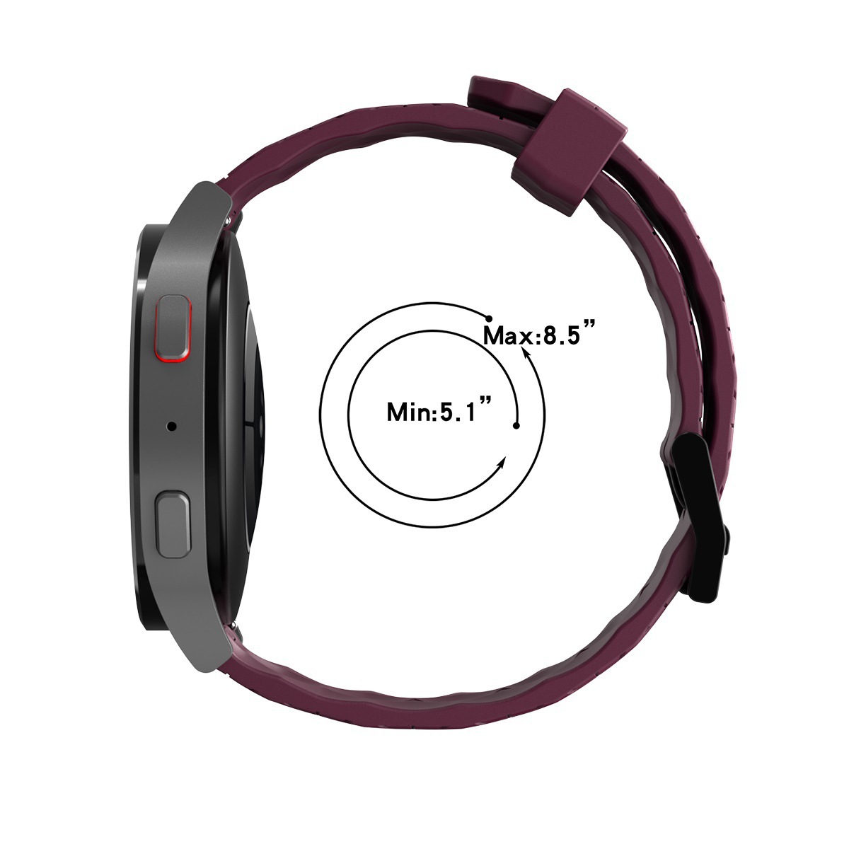 男性用シリコンスマートウォッチバンド,加圧用ストラップ,スポ - Fossil Watches Smartwatch Gen 6 のレビューと価格