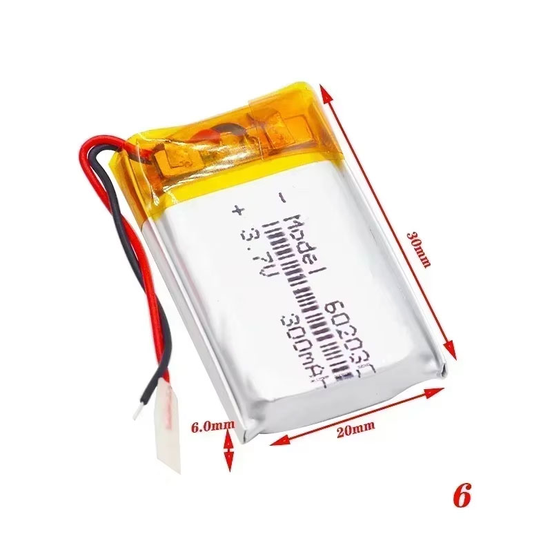 3.7V 300mAh 602030 リチウム電池 リチウム - Watch Smartwatch のレビューと価格