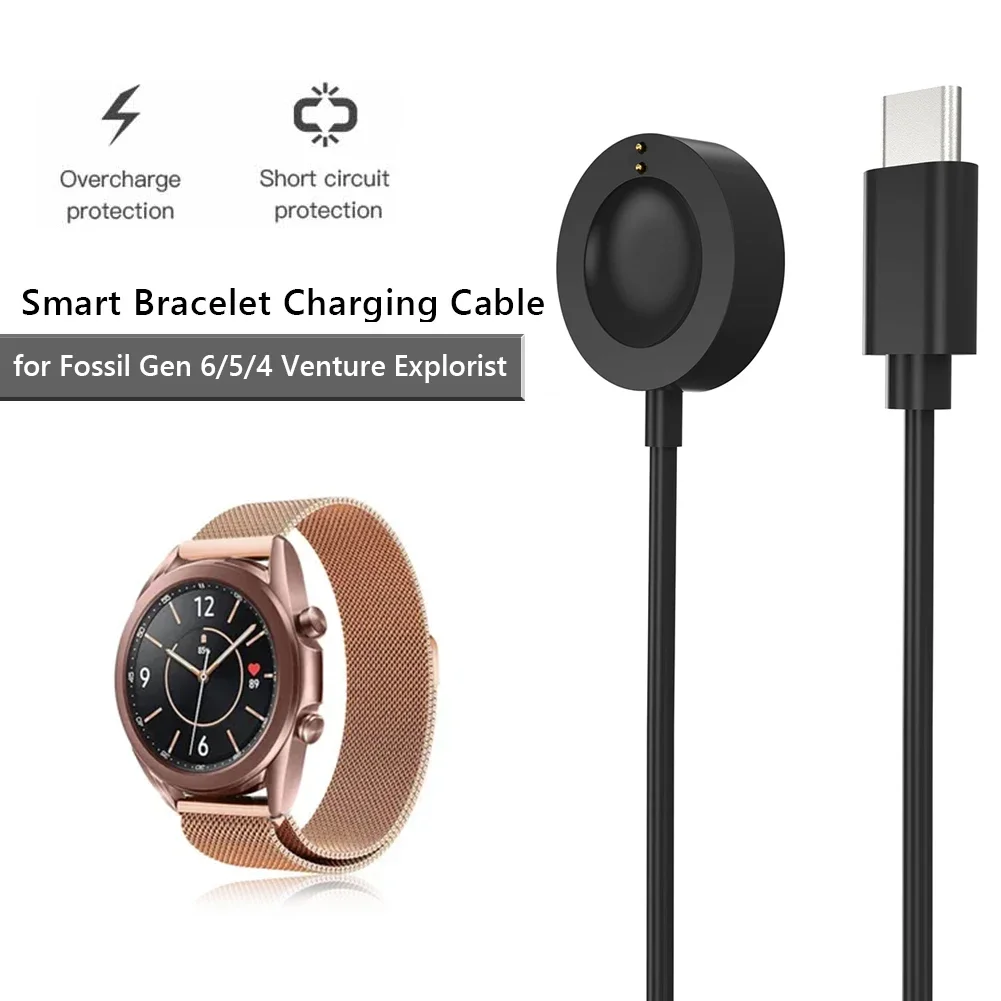 1 メートル USB タイプ C 磁気高速充電充電器ドック化 - Fossil Watches Smartwatch Gen 6 のレビューと価格