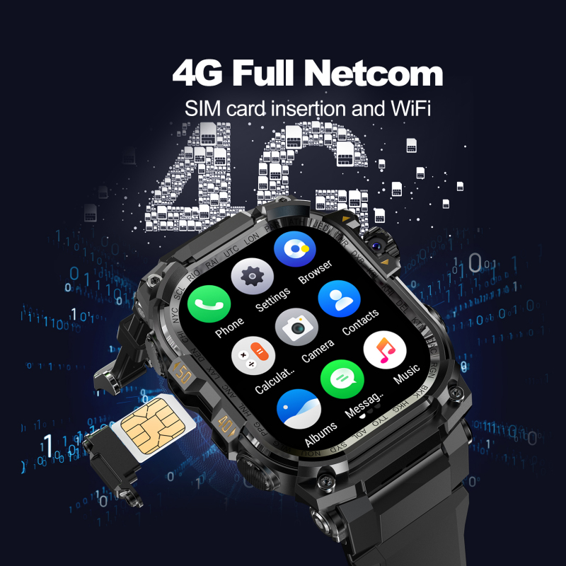 4G Android スマートウォッチ 男女兼用 GPS 3 - Smartwatch Watches For Women With Gps のレビューと価格
