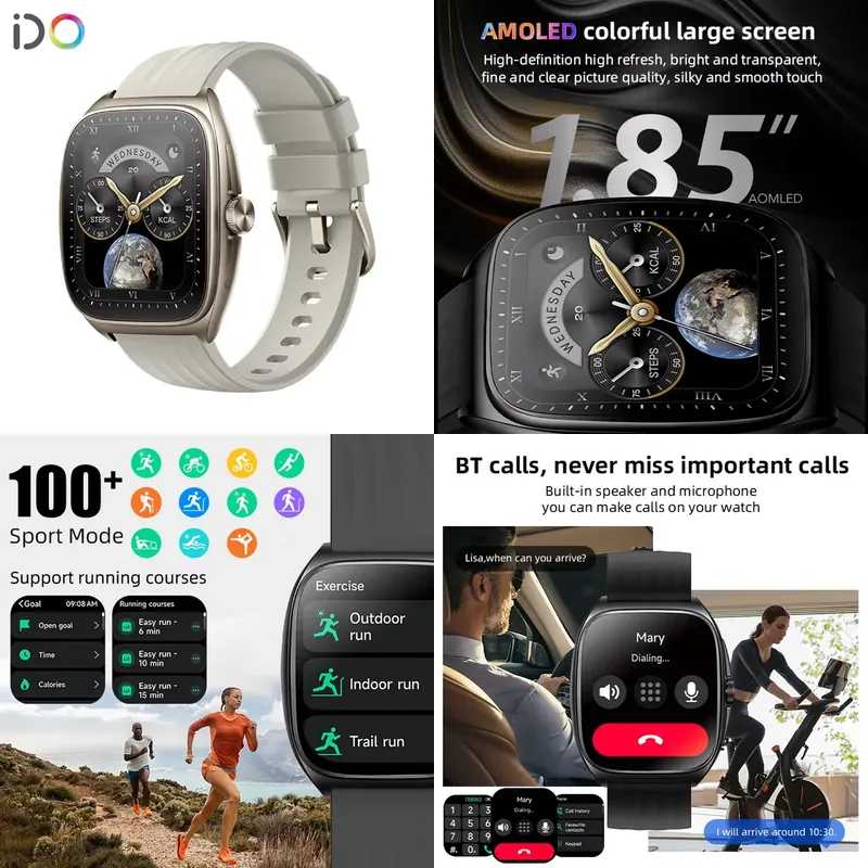 2025年ファッションメンズスマートウォッチメーカー1.85 - Watch Smartwatch のレビューと価格