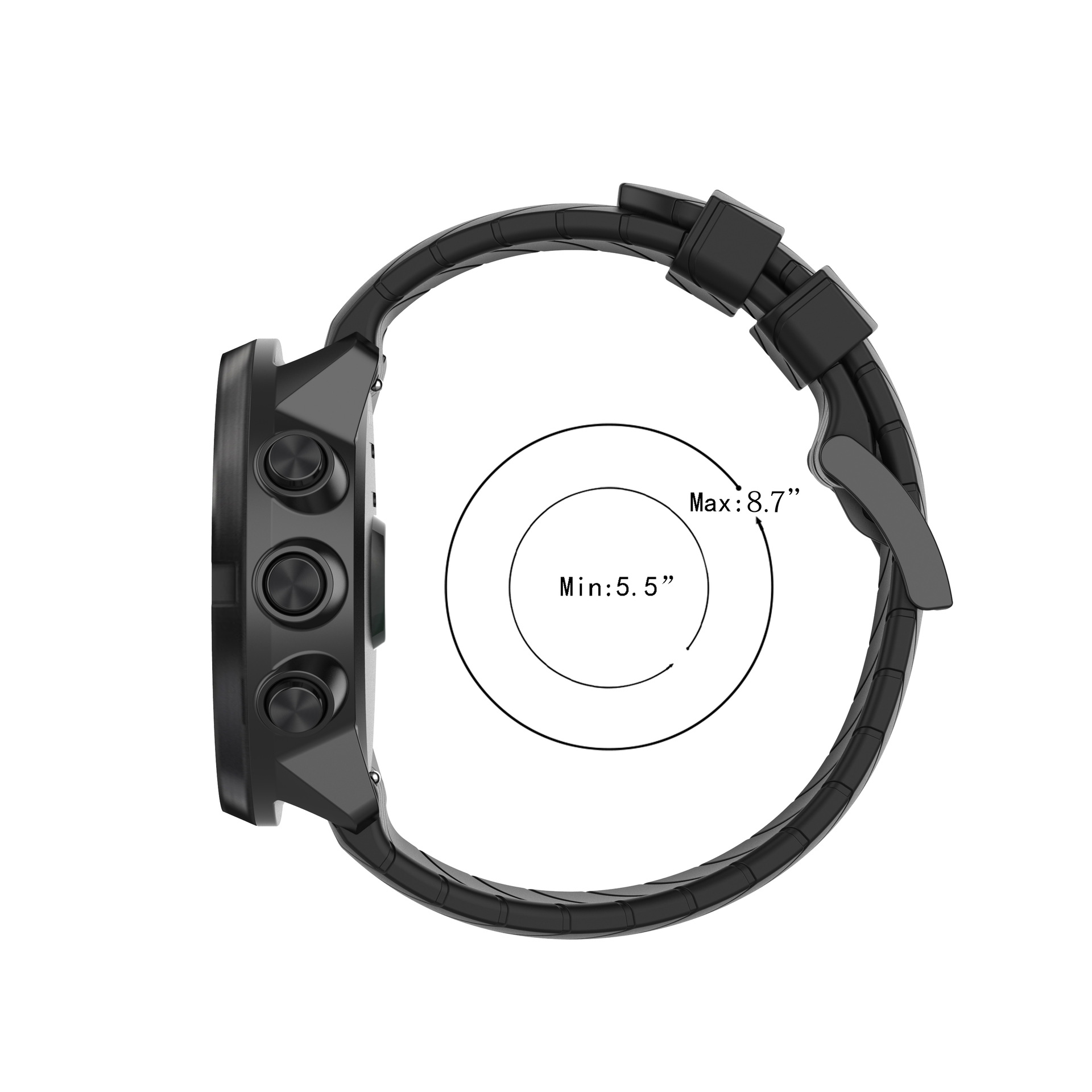 Suunto9-スポーツウォッチ用のスペアシリコンストラップ - Fossil Watches Smartwatch Hybrid のレビューと価格