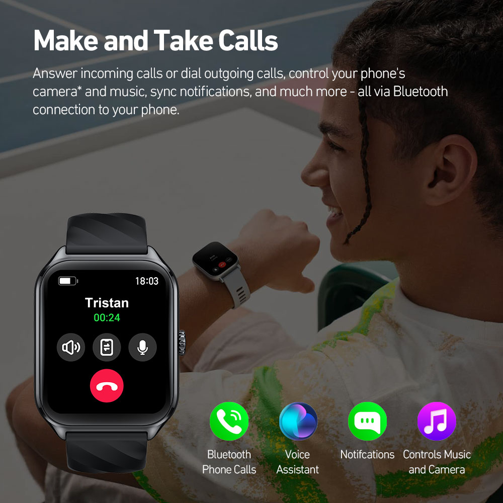 Zeblaze GTS 4 音声通話機能付き 1.94インチ - Hybrid Smartwatch のレビューと価格