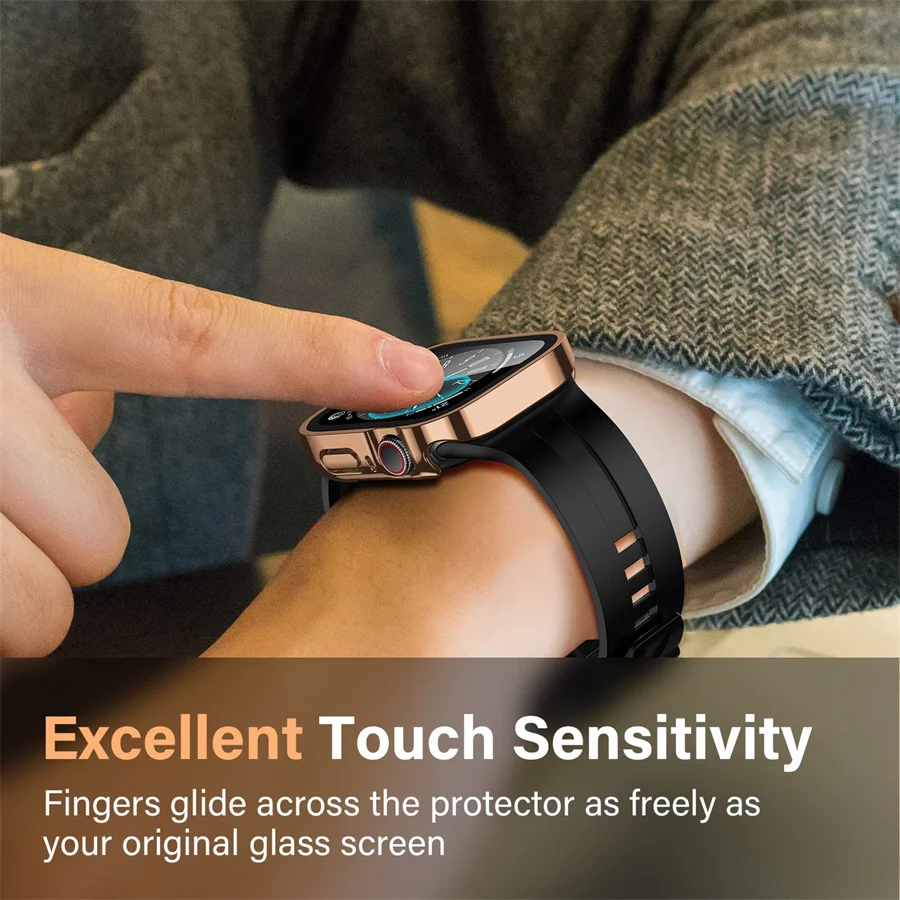ガラス + カバー Apple Watch ケースシリーズ  - Smartwatch Watches Price のレビューと価格
