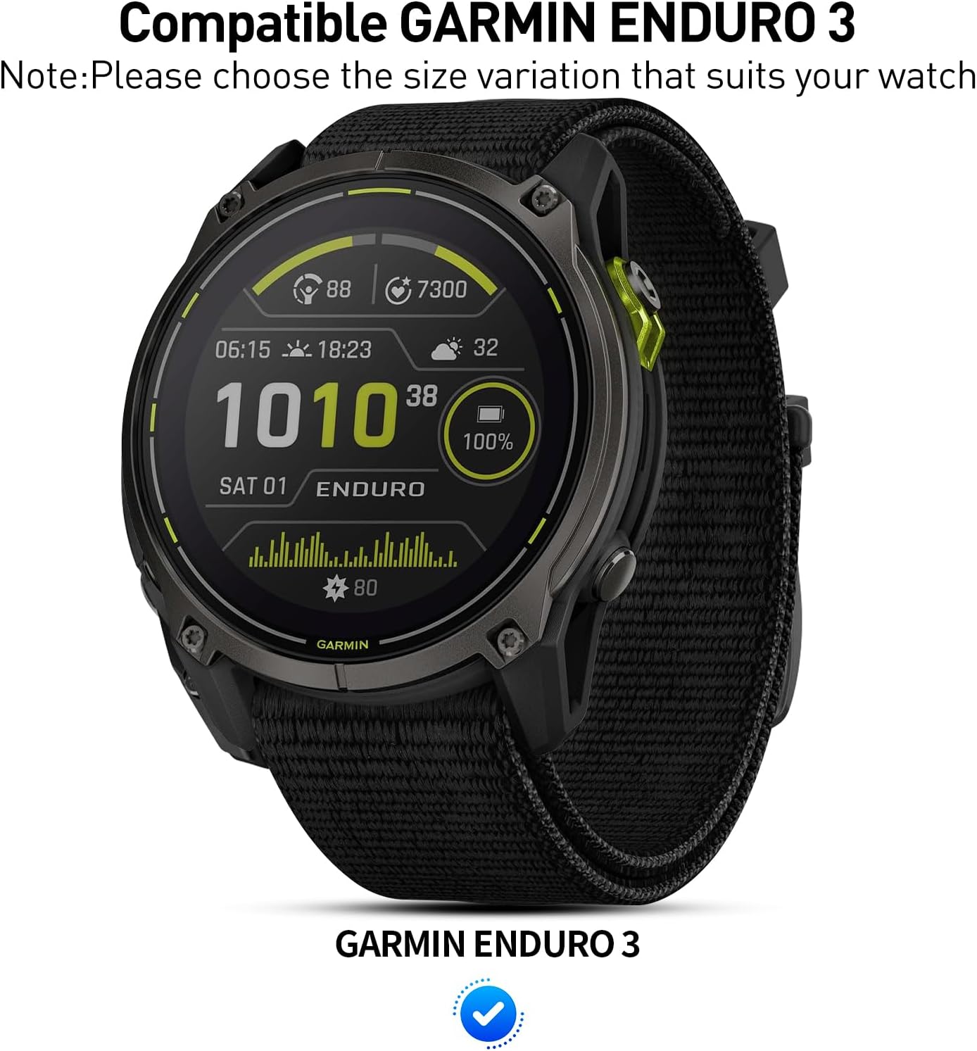 強化ガラスフィルムガーミンエンデューロ 3 スマートウォッチ - Smart Watch Screen Protector のレビューと価格