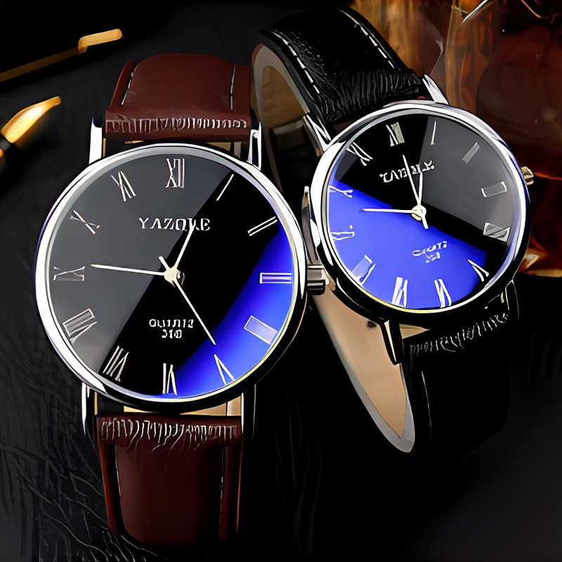 YAZOLE ミニマリストクォーツ時計男性用超薄型ローマ数字 - Smartwatch Watches For Men Brands のレビューと価格