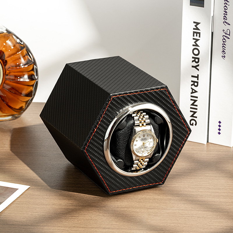 ミニシングル回転時計ワインダー、調整可能なモーター、マルチギ - Watch Winder Single のレビューと価格