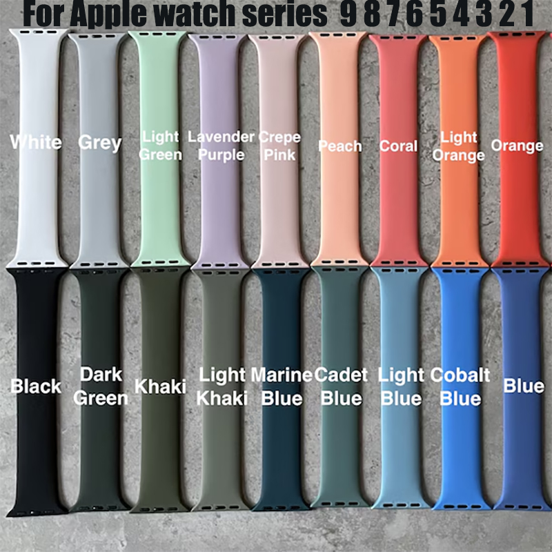 Apple Watch用シリコンストラップ,iwatchシリ - Silicone Sport Band のレビューと価格