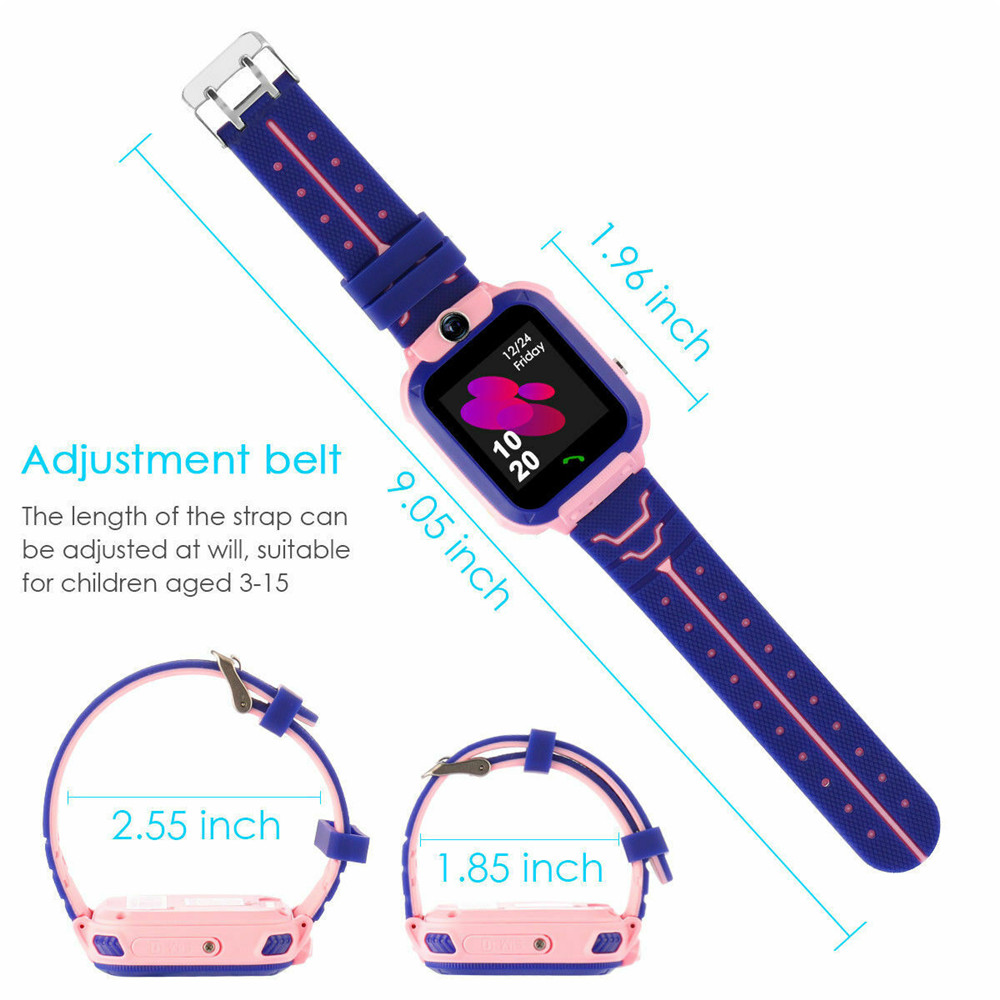 子供向けのコネクテッドウォッチq12,防水,2g,sos,通 - Smartwatch Digital Watches For Kid Boy のレビューと価格