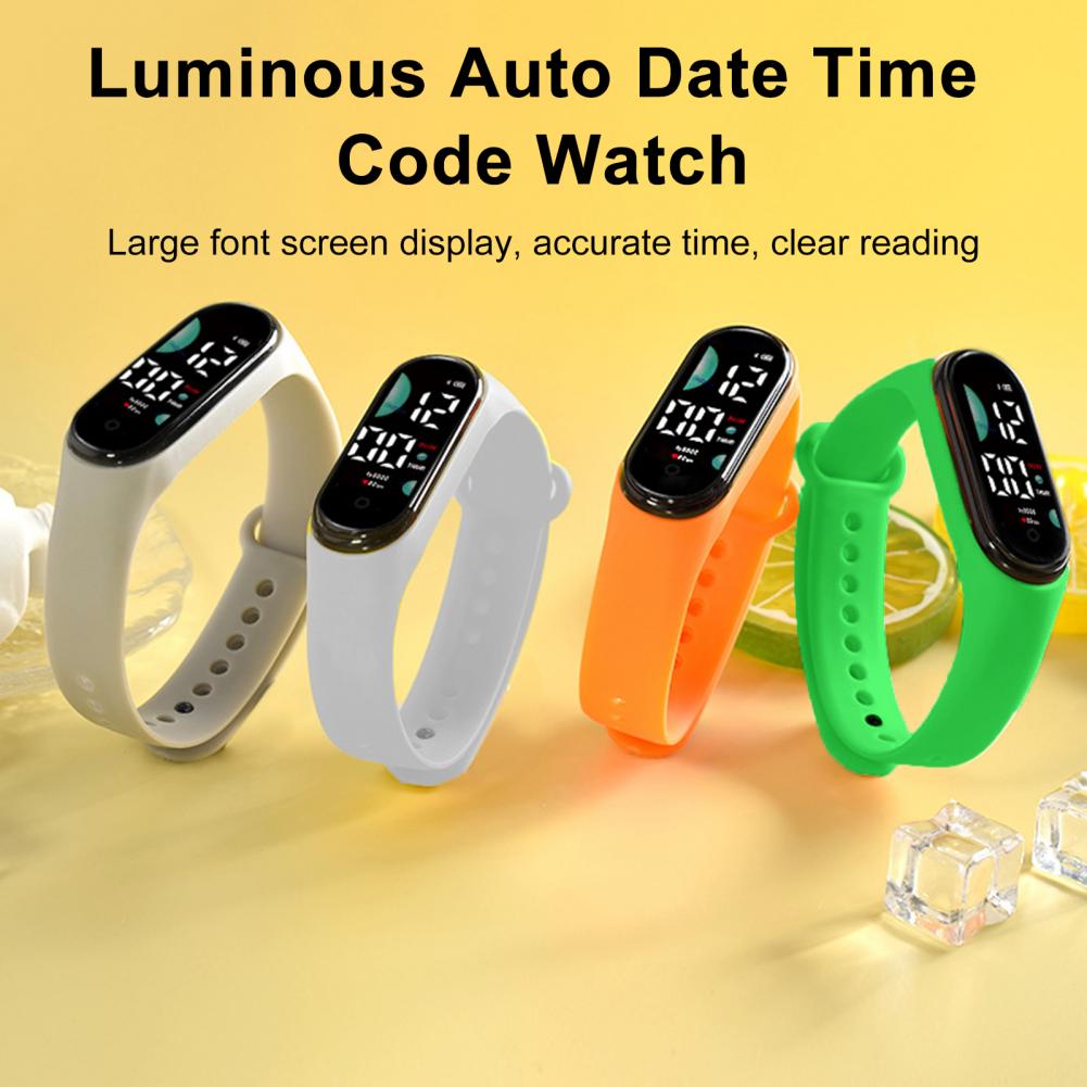 子供のためのデジタルLED腕時計,防水ブレスレット,腕時計, - Smartwatch Watches For Kid Boy のレビューと価格