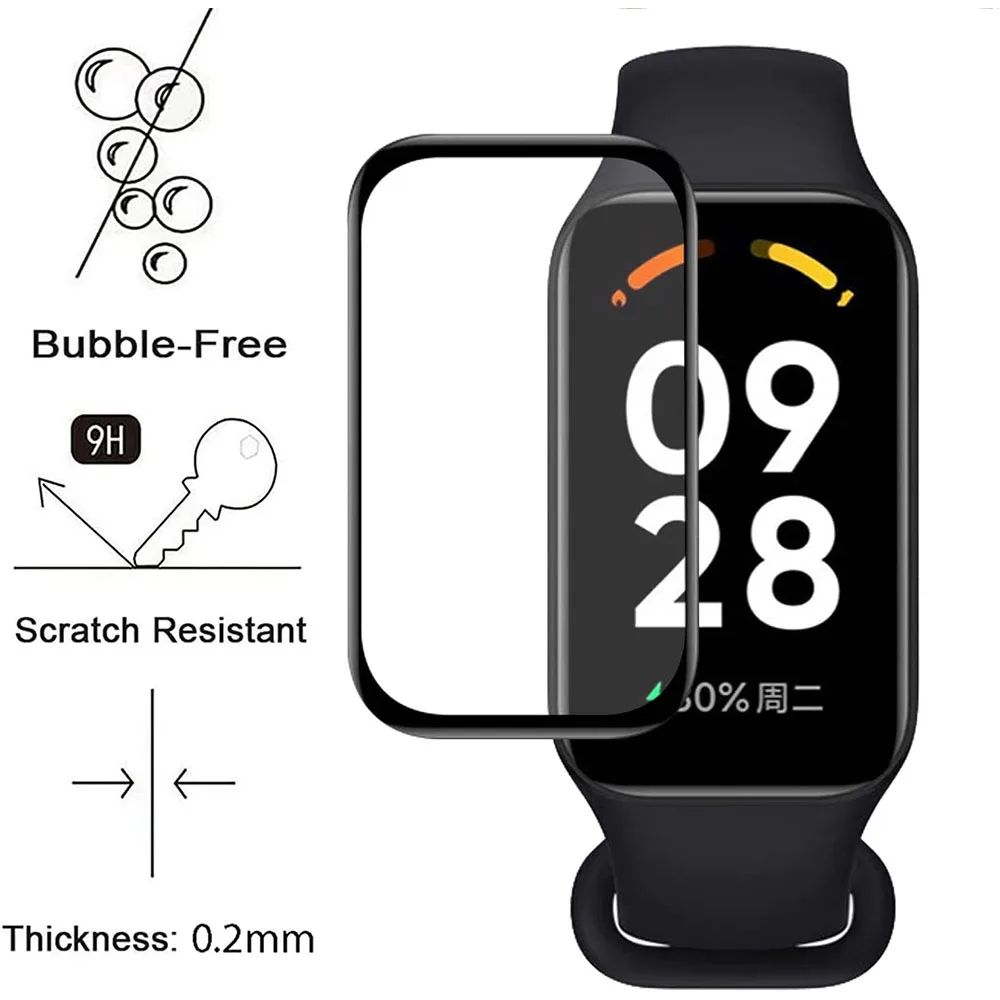 Xiaomi-スマートウォッチ用の3D複合フィルム,スマート - Smart Watch Screen Protector のレビューと価格