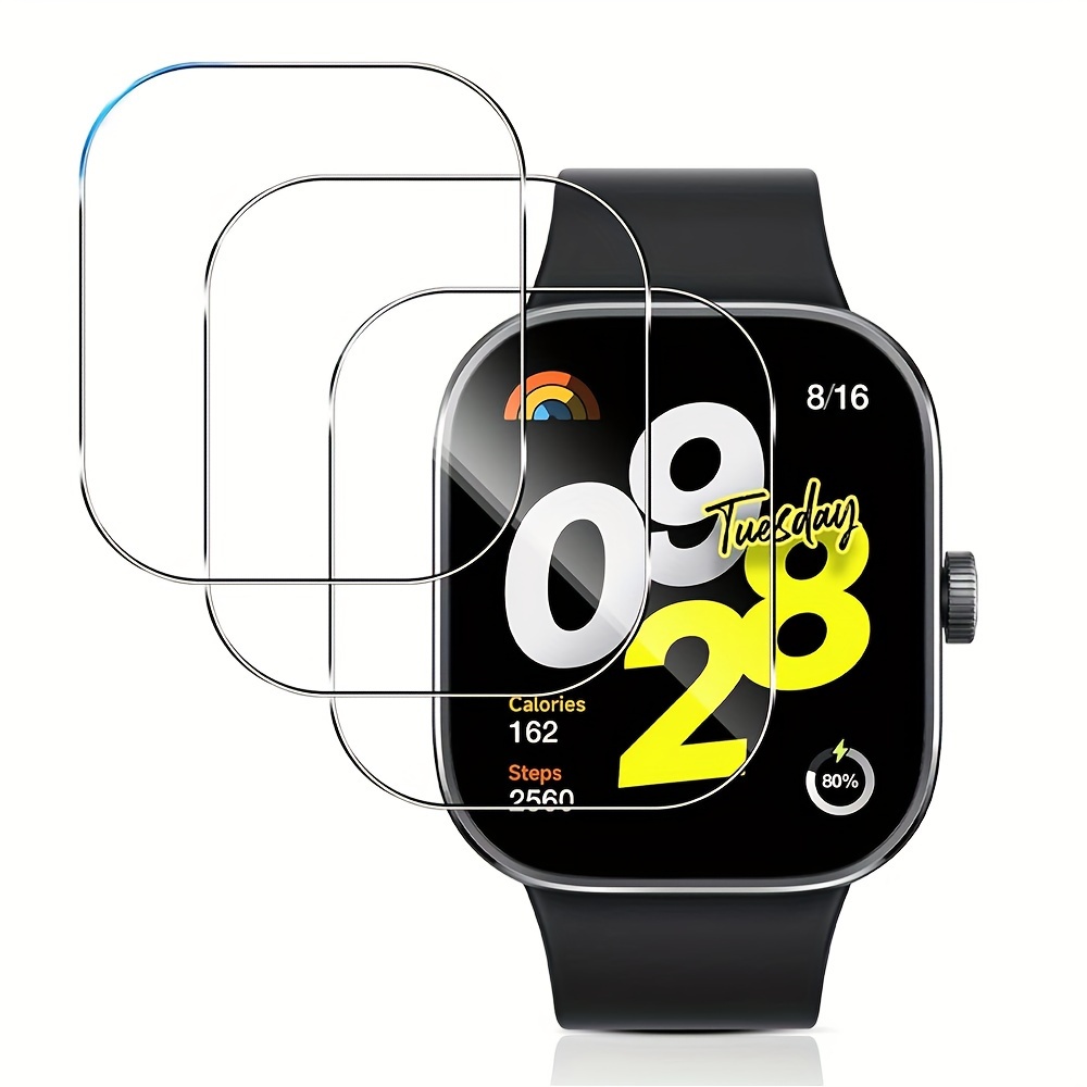 3-5 個プレミアム強化ガラス Xiaomi Redmi W - Smart Watch Screen Protector のレビューと価格