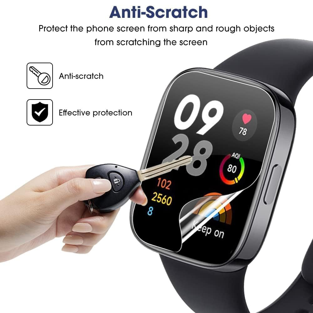 3/6 個ヒドロゲル保護フィルム Redmi Watch 3 - Smart Watch Screen Protector のレビューと価格