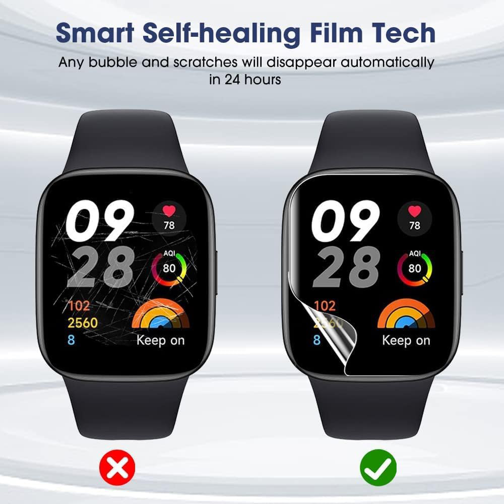 3/6 個ヒドロゲル保護フィルム Redmi Watch 3 - Smart Watch Screen Protector のレビューと価格