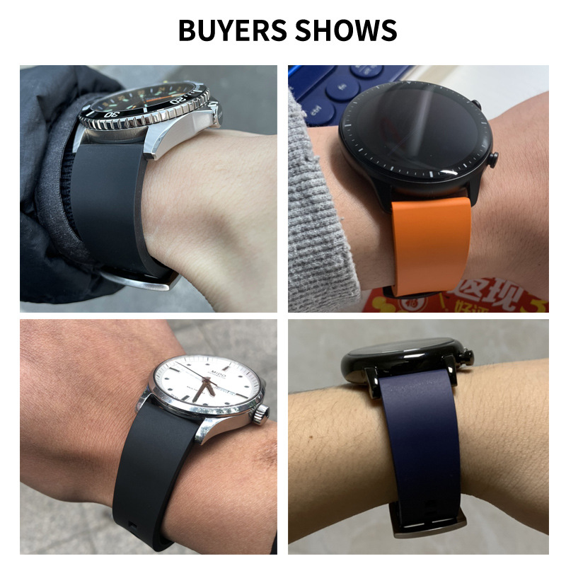 19/20/21/22/24 ミリメートルゴム時計バンドシリ - Tissot Watches Smartwatch のレビューと価格