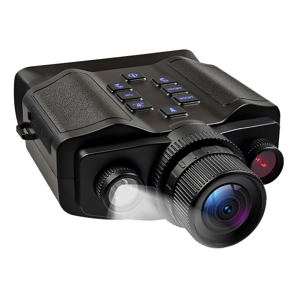 60MP 5K赤外線ナイトビジョン双眼鏡懐中電灯カメラ、10 - Watch Es のレビューと価格