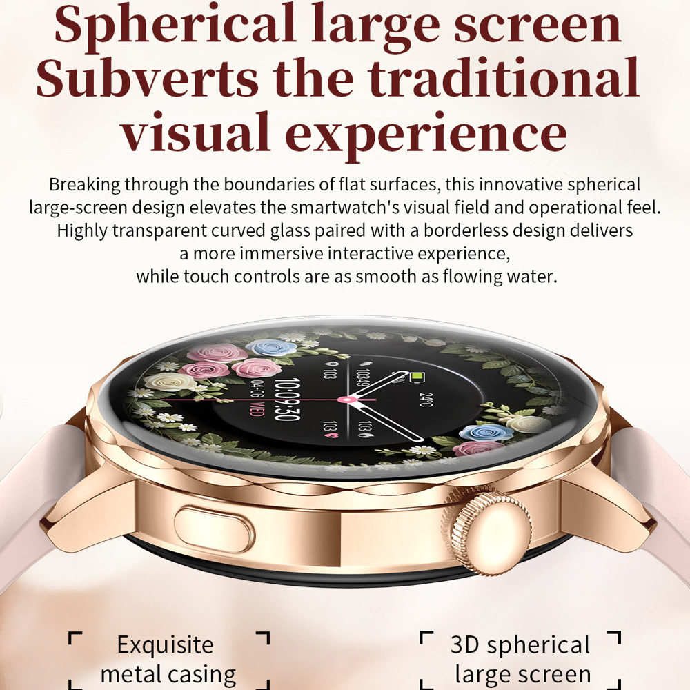 696 最新のスマートウォッチ女性ブルートゥースコールスポー - Smartwatch Ladies Watches For Women のレビューと価格