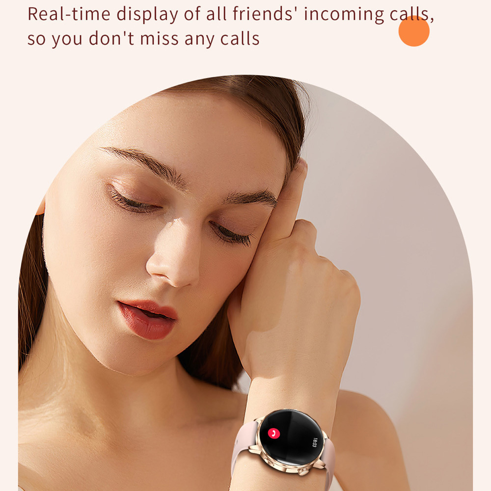 696 最新のスマートウォッチ女性ブルートゥースコールスポー - Smartwatch Ladies Watches For Women のレビューと価格