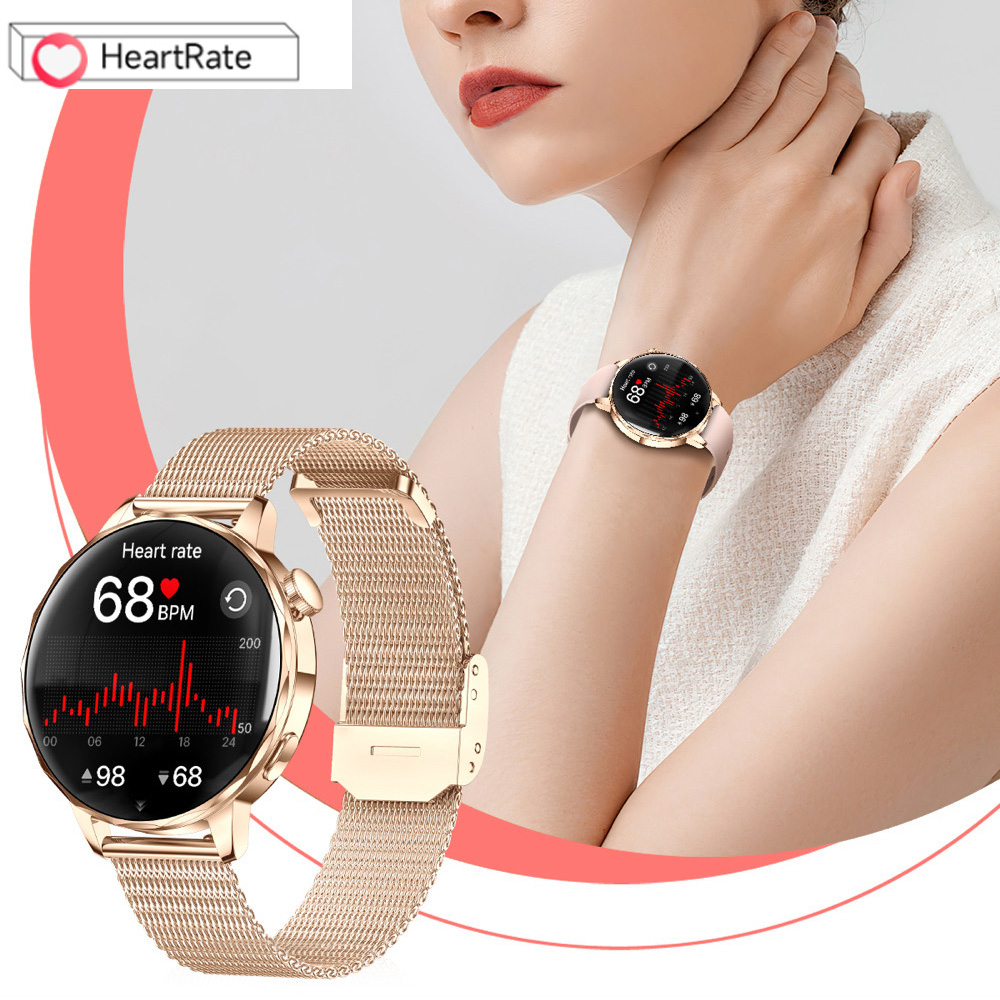 696 最新のスマートウォッチ女性ブルートゥースコールスポー - Smartwatch Ladies Watches For Women のレビューと価格