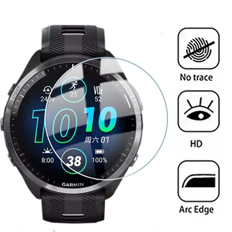 スマートウォッチアクセサリー強化ガラスフィルムスマートウォッ - Smart Watch Screen Protector のレビューと価格