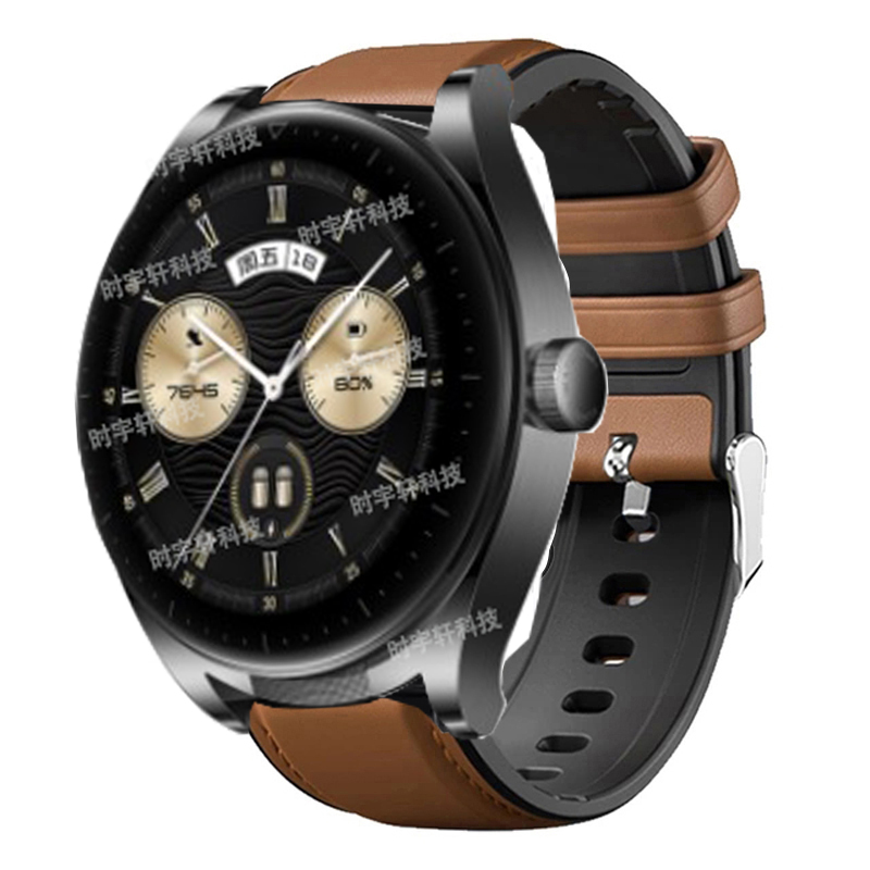 接続された時計用の革製ブレスレット,IDR接続,長さ45mm - Fossil Watches Smartwatch Gen 6 のレビューと価格