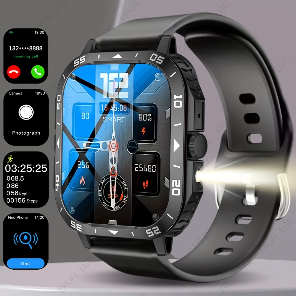 スマートウォッチ、プレミアム、複数のスポーツモード/通話通知 - Smartwatch Premium Watches For Men のレビューと価格
