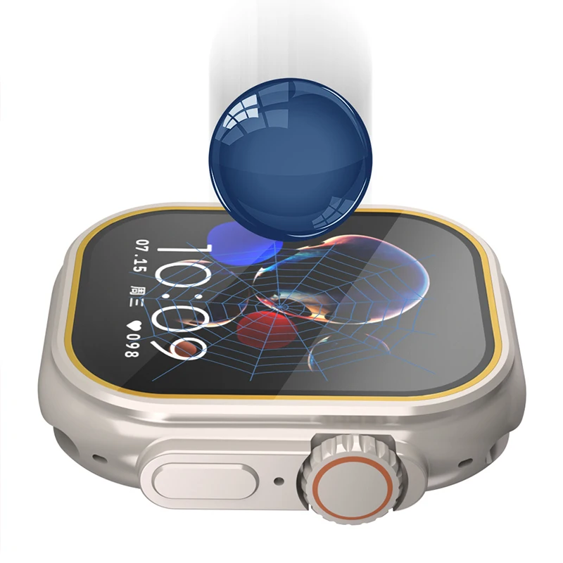 強化ガラスフィルム Apple Watch ウルトラ 49  - Smartwatch Watches Price のレビューと価格