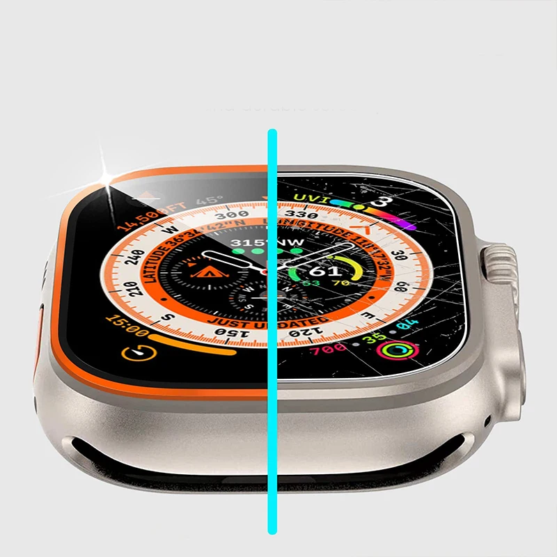 強化ガラスフィルム Apple Watch ウルトラ 49  - Smartwatch Watches Price のレビューと価格