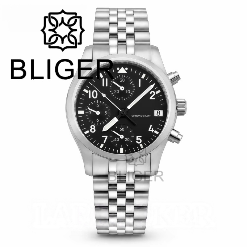 BLIGER フルブラック ブラッシュド 38 ミリメートル - Analog Quartz Watch のレビューと価格