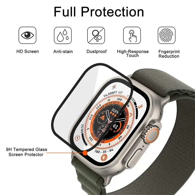 フル曲面スクリーンプロテクター Apple Watch Ul - Smart Watch Screen Protector のレビューと価格