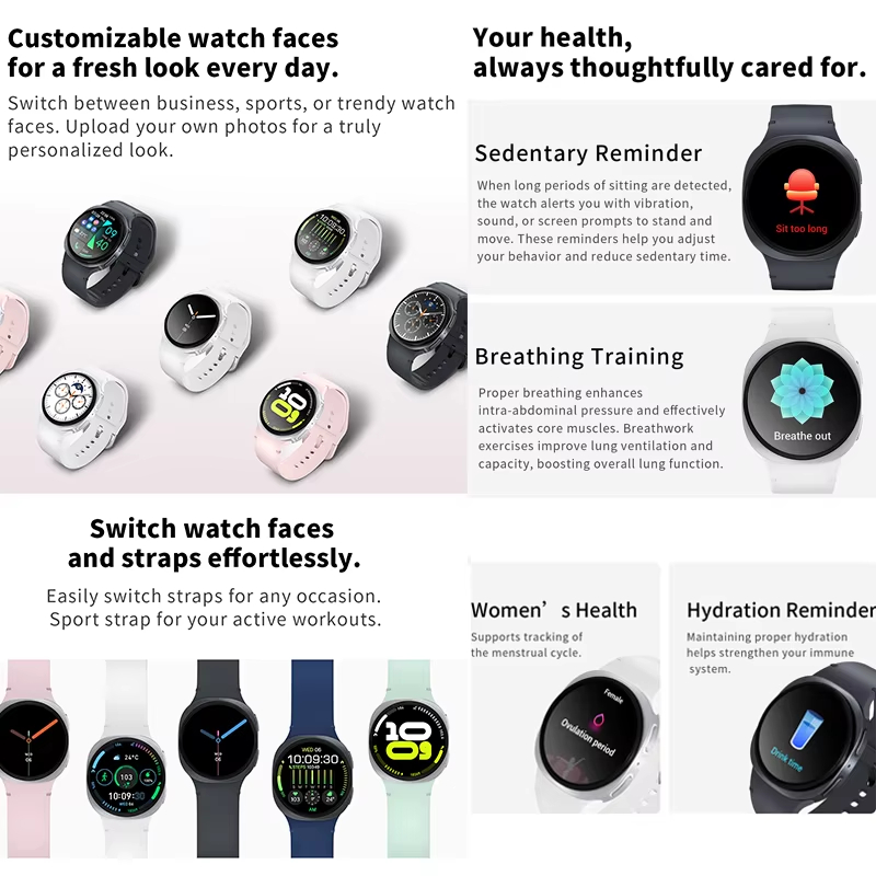 2026年新型クラシック8 Max レディーススマートウォッ - Smartwatch Watches For Women With Gps のレビューと価格