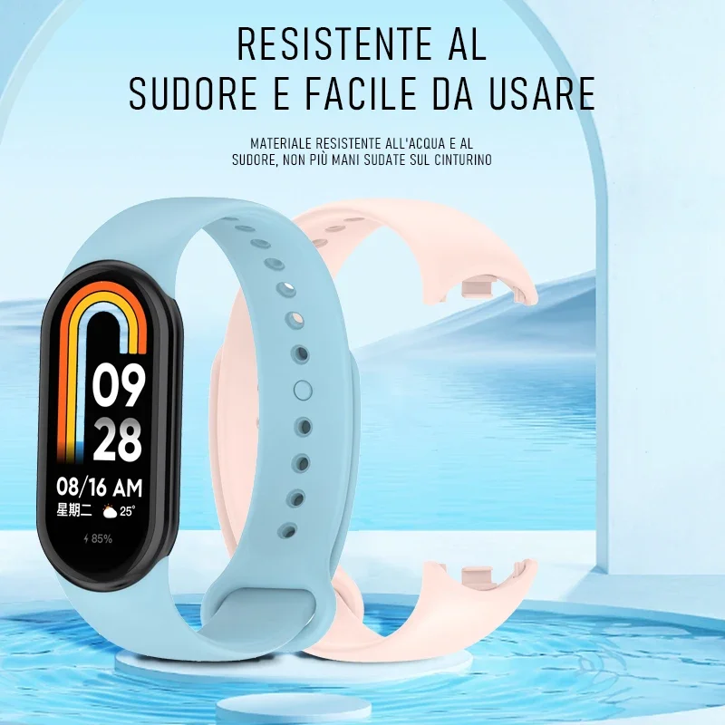 Xiaomi Mi Band 9/9 NFC ブレスレットシ - Silicone Sport Band のレビューと価格