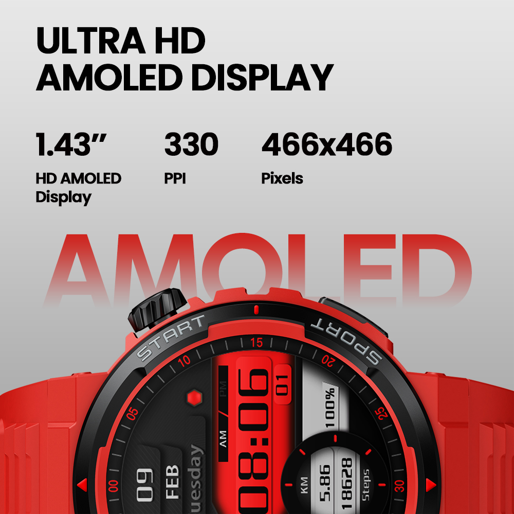 Zeblaze-Amoled Display Smartwa - Hybrid Smartwatch のレビューと価格