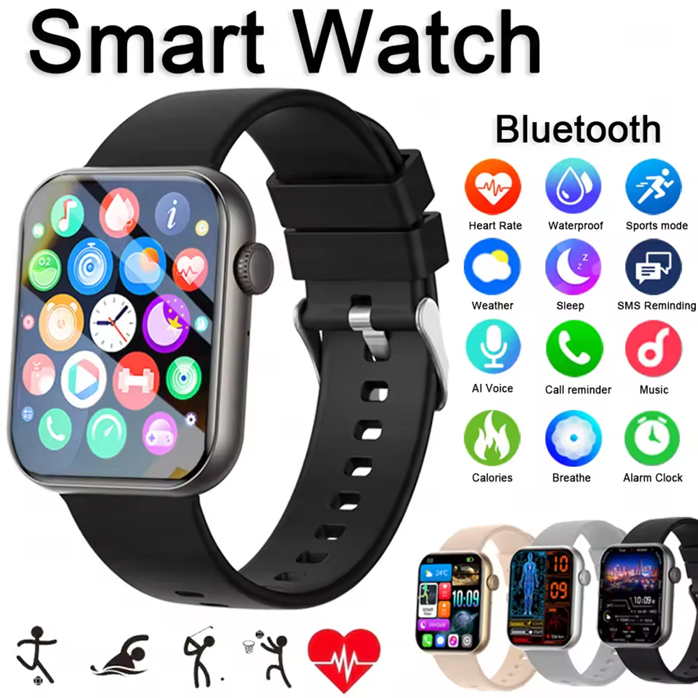 オリジナルメンズスマートウォッチフィットネストラッカーBT通 - Smartwatch Ladies Watches For Women のレビューと価格