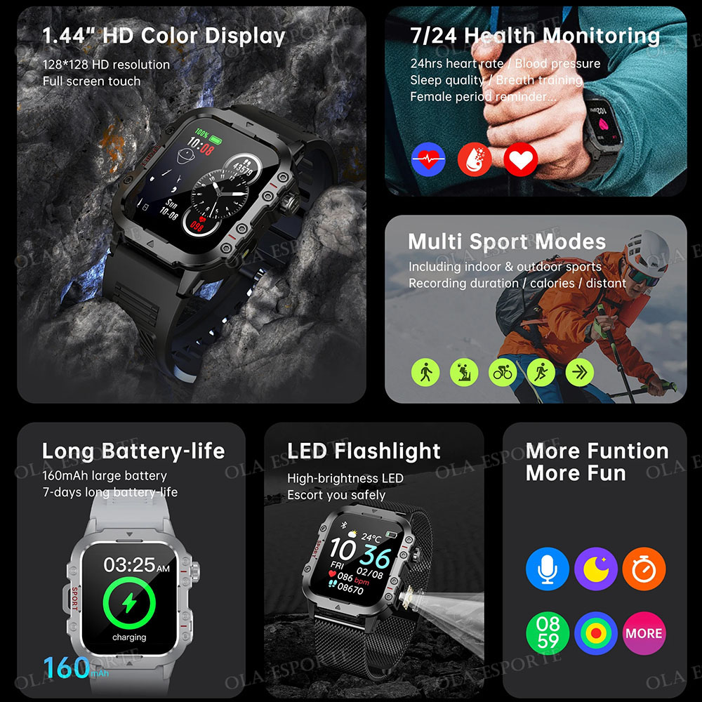スマートウォッチ男性女性腕時計スマートウォッチメッセージフィ - Smartwatch Watches Birthday Gift For Men のレビューと価格