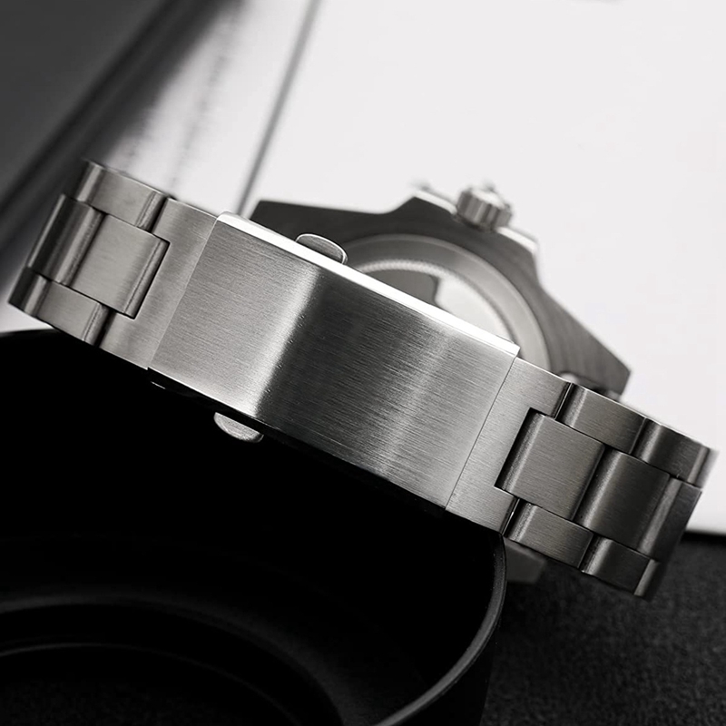 時計バックル折りたたみ式セーフティクラスプ、ミルド加工の交換 - Watch Es のレビューと価格