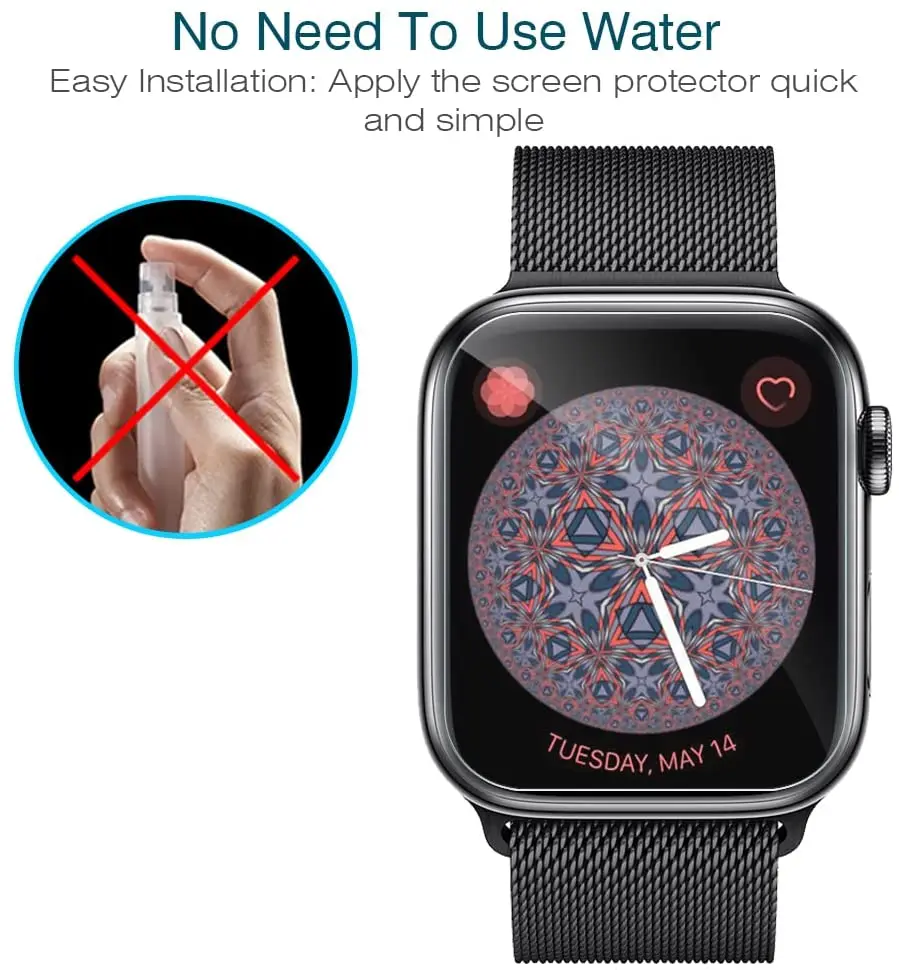 スクリーンプロテクター Apple Watch シリーズ 9 - Smart Watch Screen Protector のレビューと価格