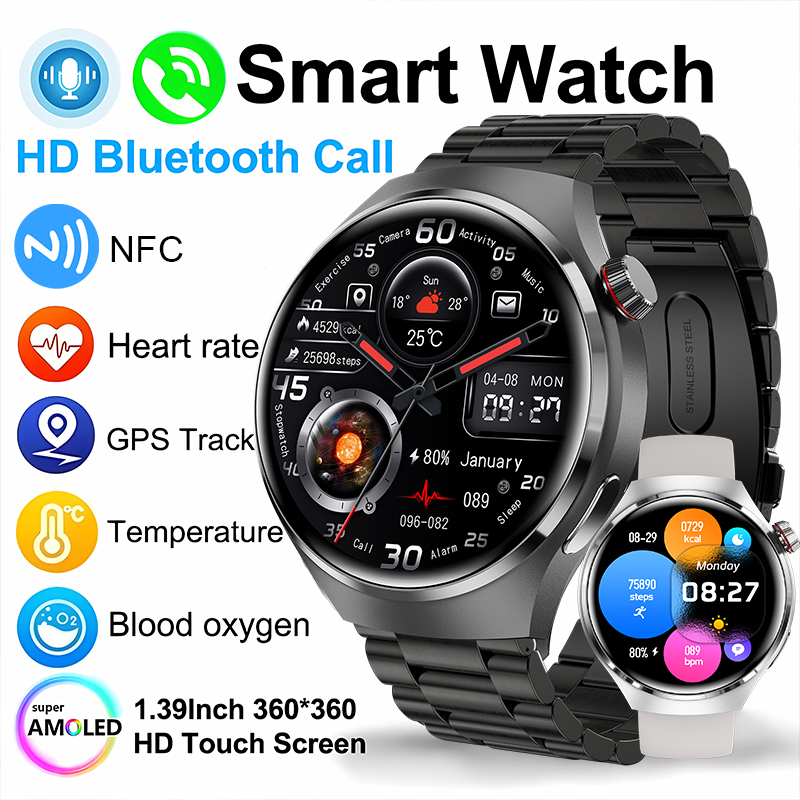 2026 新しいスマートウォッチ心拍数健康モニター Blue - Smartwatch Watches For Women With Gps のレビューと価格
